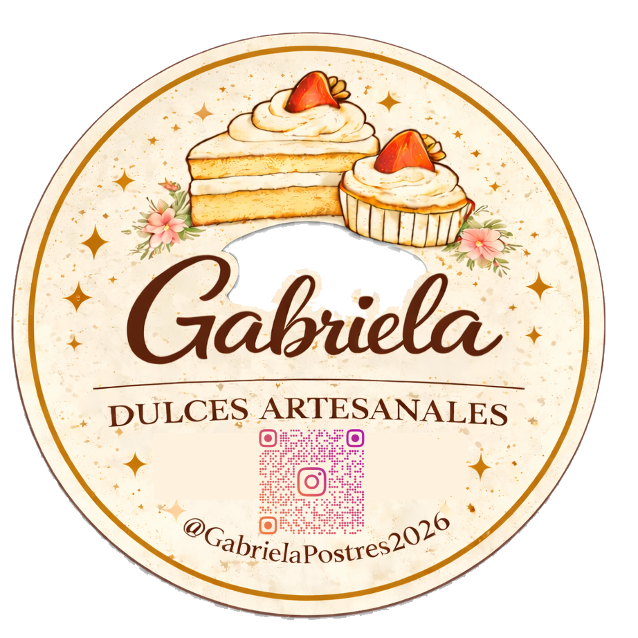 Gabriela round label mini donuts